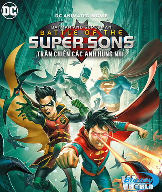 B5524. Batman and Superman Battle of the Super Sons 2022 - Trận Chiến Các Anh Hùng Nhí 2D25G (DTS-HD MA 5.1)